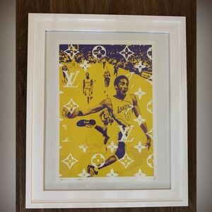 Death NYC Kobe Bryant Framed Art